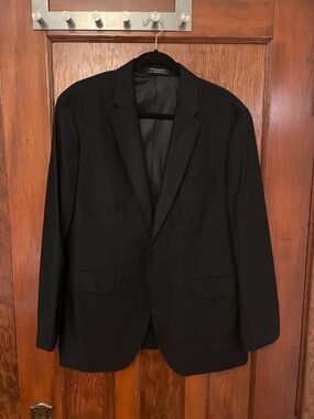 Banana Republic Men's Black Single-Breasted Sport Coat